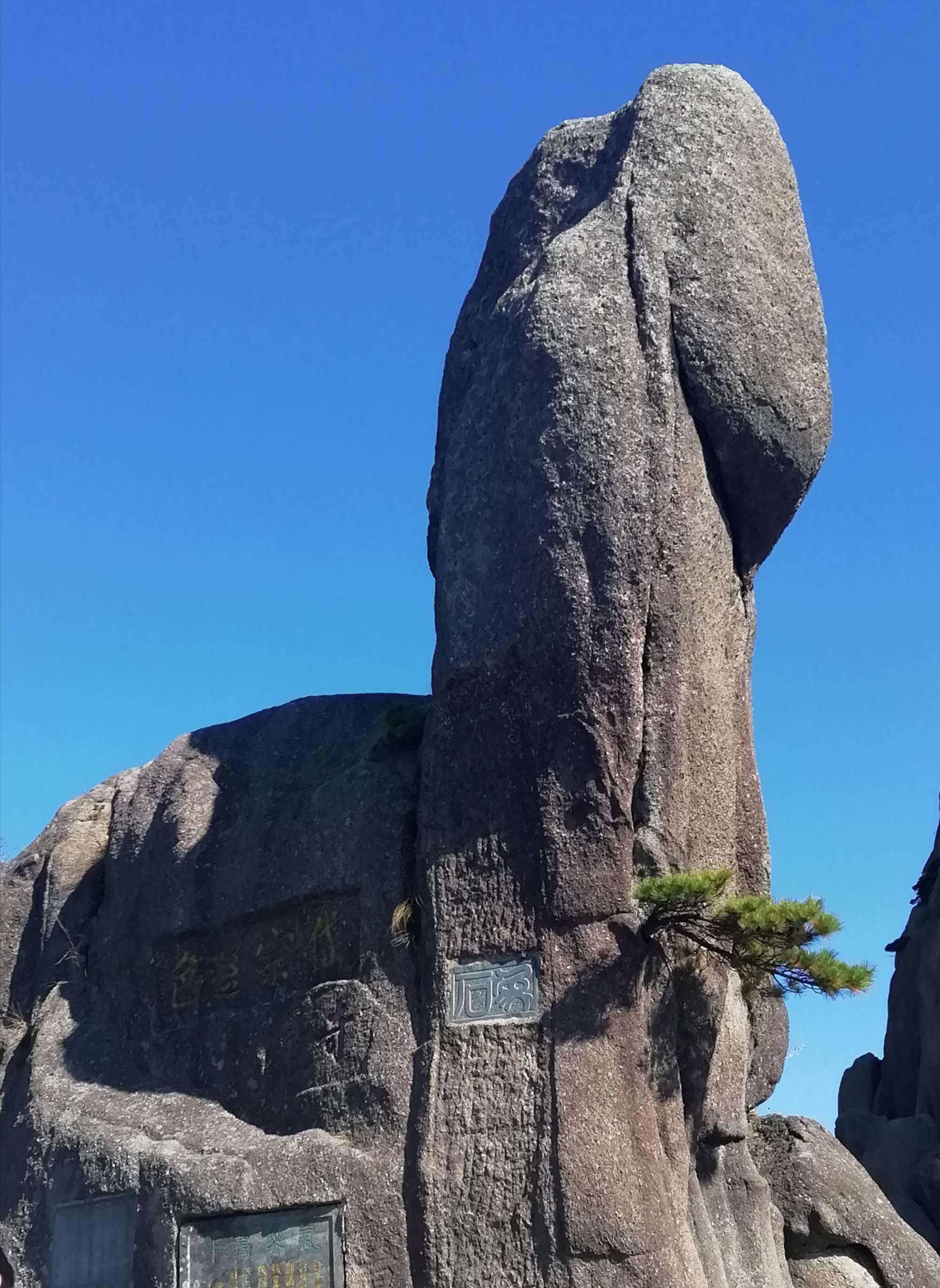 黄山景区通报突发雷击：1名游客灼伤其余轻伤黄山通报飞来石区域突发雷击事件